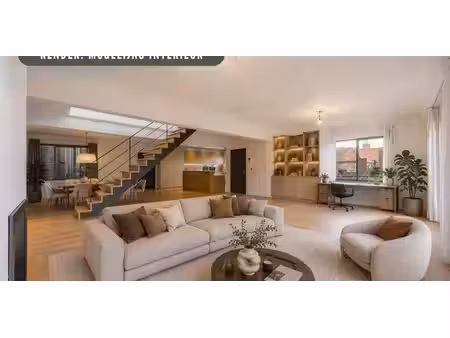 sous option - penthouse à vendre à mechelen avec 2 chambres à coucher