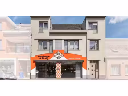 bien commercial à vendre à ruddervoorde pour € 495.000 avec 3 chambres à coucher