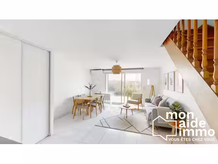maison t3 de 62 m² avec jardin privatif et 2 stationnements