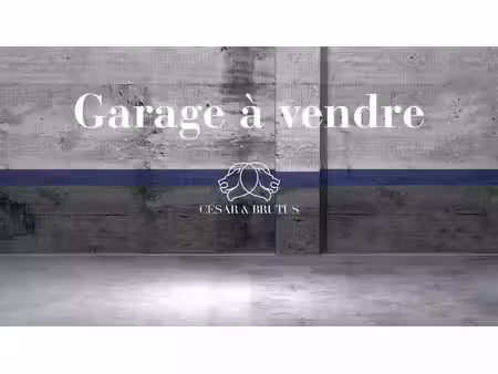 garage parking à vendre lyon