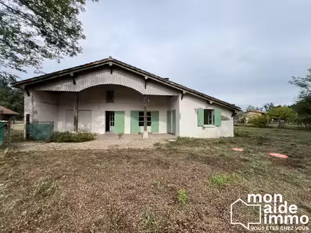 jolie landaise  mitoyenne  3 chambres et jardin