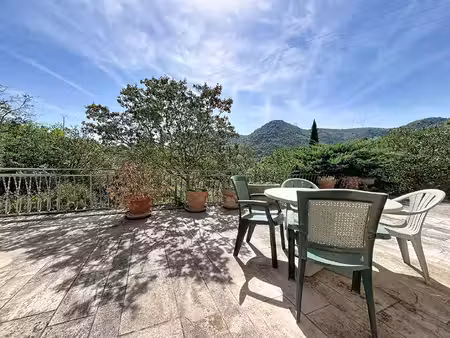ardèche  rompon : maison au calme avec grand terrain