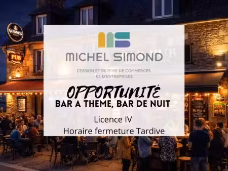 fonds de commerce bar finistere