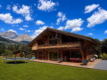 les clés de megève vous propose – chalet d'exception aux portes de combloux et cordon