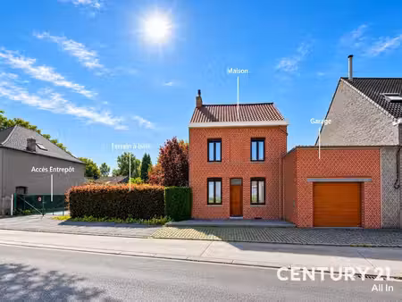 ref : qr2120-1b–lot immo - mais 5 ch - terr à bât -entrepôt