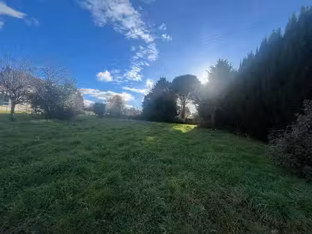 terrain constructible à vendre