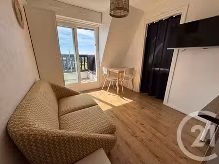 appartement à louer - 2 pièces - 14 64 m2 - villers sur mer - 14 - basse-normandie