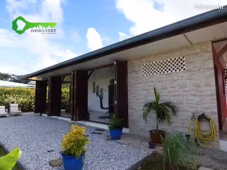 immo-vert  maison t4 meublé  bois d'opale  macouria