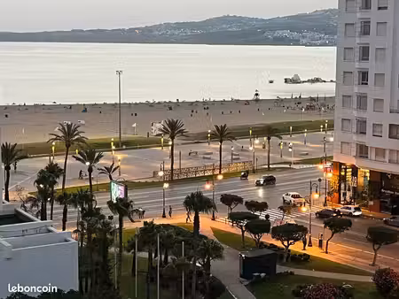 appartement à vendre f3 94 m²– face a la mer - tanger centre  quartier nejma