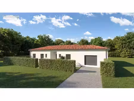 projet rare à ayguesvives maison en l de 145 m² et son grand garage