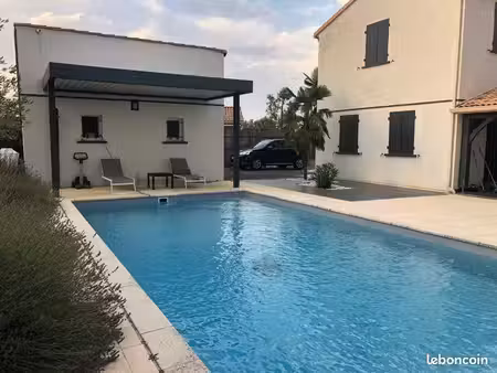 maison piscine 5 chambres et leurs sdb
