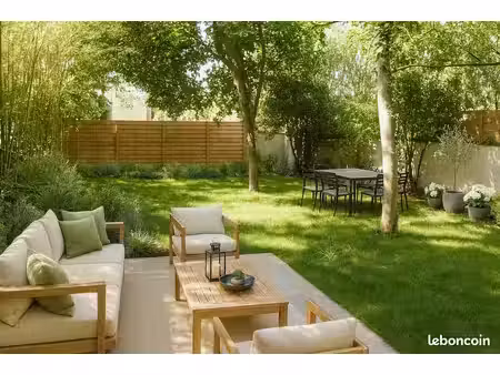 jardin des plantes – t4 d’exception avec jardin privatif de 204 m²