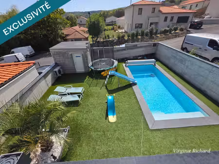 contemporaine 2022 - piscine chauffée et vue