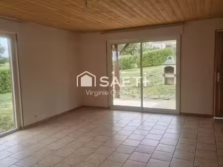charmante maison ossature bois de 88m2 - terrain de 1493m2