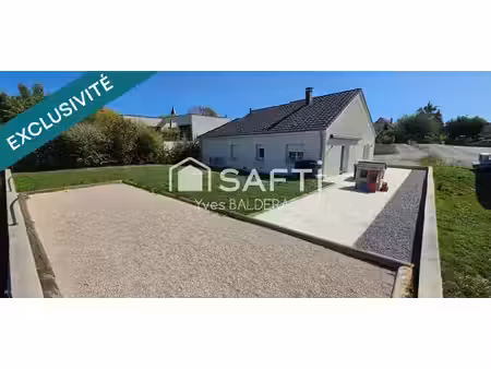 maison plein pied avec vue dégagée