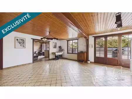 mazeray  maison 140m² vie de plain pied   4 chambres et terrasse