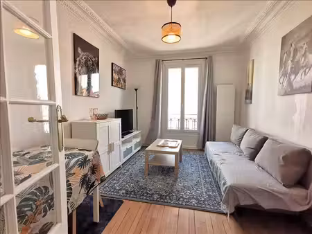 appartement - 4ème étage - 39.94 m2 - 2 pièces - meublé