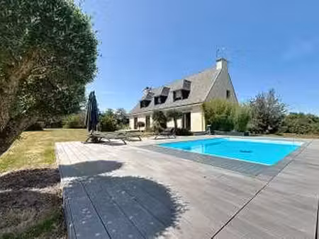 vente maison piscine à caudan (56850) : à vendre piscine / 180m² caudan