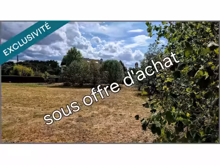 terrain constructible à vendre