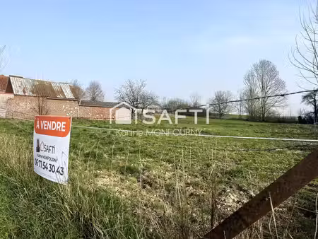 vente terrain 2267 m² saint-quentin (02100)