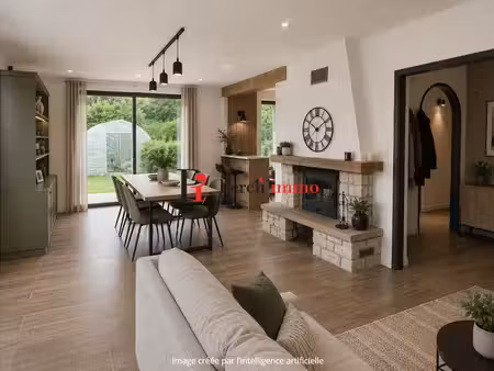 maison sur sous-sol total en village proche premiers commerces 3