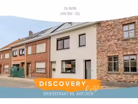 huis te koop in avelgem met 3 slaapkamers