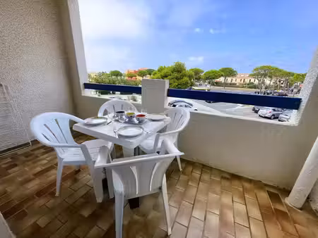 location appartement 2 pièces 21m2 le barcarès 66420 - - surface privée