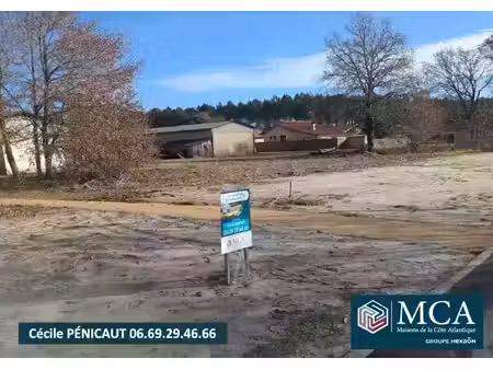 vente terrain 602 m² à morcenx (40110)  36 120 €