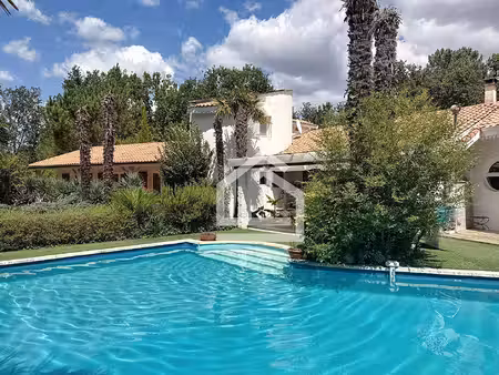 salaunes - maison familiale 6 chambres  piscine et beau terr