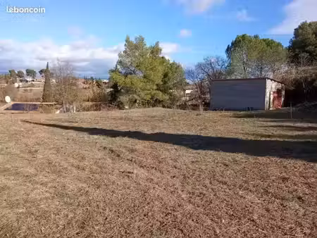 vente terrain 500 m² à rieux-minervois (11160)  45 000 €