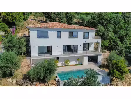 villa neuve contemporaine vue panoramique proche cabris