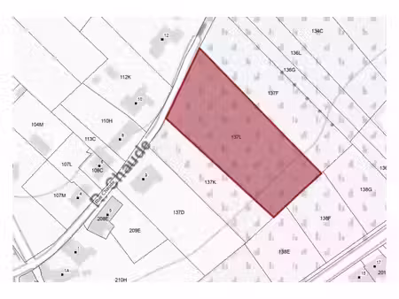 terrain à vendre à rue chaude jodoigne (vbe65135)