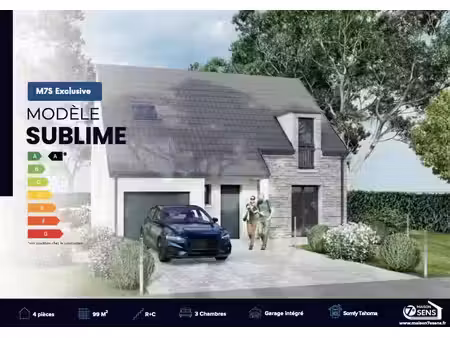 vente maison neuve 4 pièces 98 m² à veneux-les-sablons (77250)  312 942 €