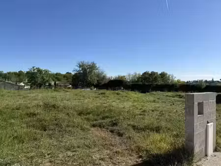 vente terrain 560 m² la sauve (33670)