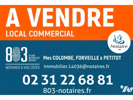 vente locaux professionnels à bayeux (14400)  213 000 €