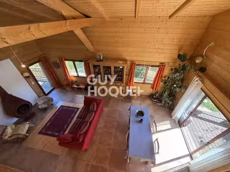 piégros-la-clastre – maison contemporaine 128 m² – dpe a – vue – chalet indépendant