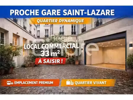 vente local d’activités paris 9e arrondissement 75009 34m²