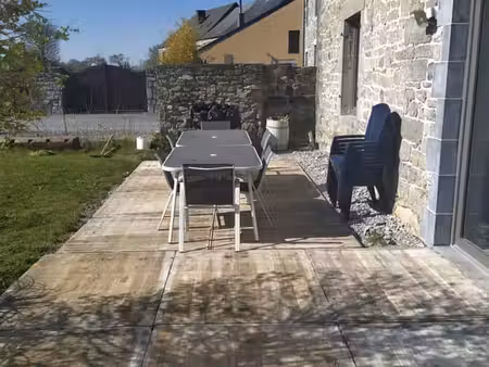 maison 3ch à couvin avec panneaux solaires