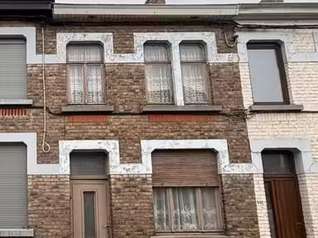 maison deux façades à rénover - quaregnon