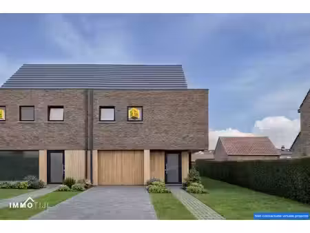 magnifique maison neuve casco avec garage et beau jardin !