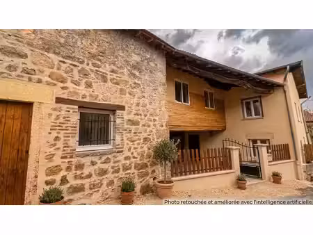 vente maison 4 pièces 118 m² à courzieu (69690)  295 000 €