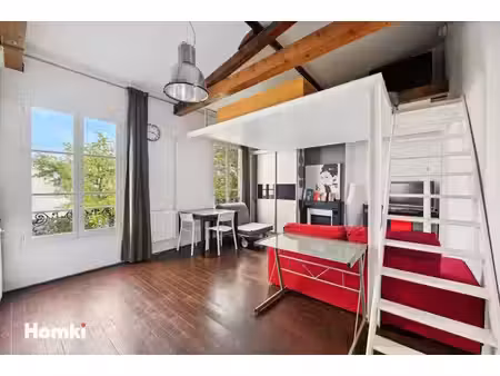 appartement t1 de 33 m² à paris 75013  boulevard de l'hôpital