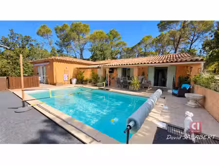 maison à vendre le luc-en-provence ? villa de plain-pied exposée sud ? 4 chambres ? piscin