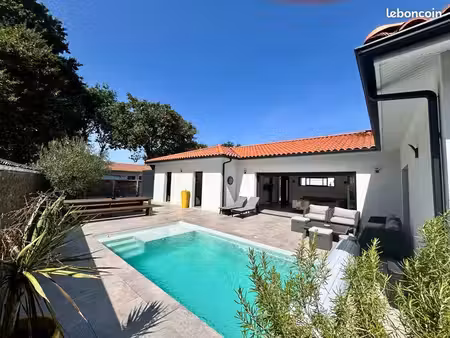maison meublée 128 m² avec piscine – gujan-mestras – 4 chambres