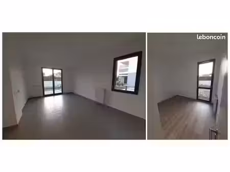 3 pièces - 66 m² - saint-priest 69800 - immeuble récent - cuisine équipée- baignoire - pla