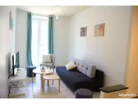 appartement 3 pièces meublé climatisé – port de nice / rue arson – location étudiante enca