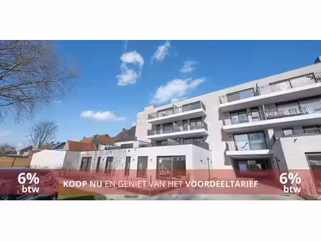 app. rez-de-chaussée à vendre à beveren pour € 334.900 avec 2 chambres à coucher