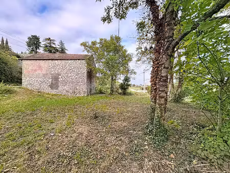 grange a réhabiliter en habitation avec 785m² de terrain arboré