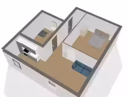 location appartement 2 pièces 23 m² à orange (84100)
