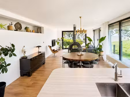 woning met magazijn/loods